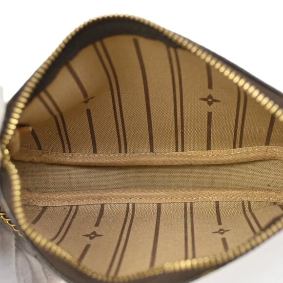 LOUIS VUITTON T&B Mini Pochette Accessoires Hand Bag Monogram BN - Picture 9 of 12